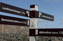 Landmannalaugar Highlands 4x4 Minibus Tour with Hot Spring Bath