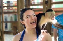 Roatan Private Excursión, Monkey & Sloth Sanctuary & Beach Break