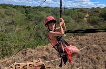 3 Zipline Adventure and 3.5 hour Afternoon Snorkel Cruise