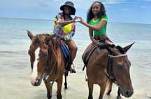 Jamaica Horse Ride Tour with Lunch and Shopping