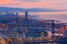 Barcelona & Montjuic in the Golden Hour