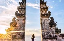Bali Scenic Tour in Heaven Gate and Secret Waterfall Escape