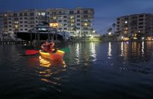 Glowing Clear Kayak Sunset Adventure in Destin Harbor
