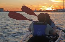 Glowing Clear Kayak Sunset Adventure in Destin Harbor