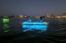 Glowing Clear Kayak Sunset Adventure in Destin Harbor