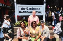 Bangkok Private Damnoen Saduak Floating Market and Railway Market