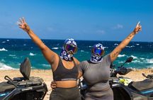 ATV-Quad Safari tour with Caving & Snorkeling Curacao