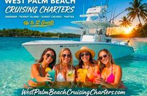 West Palm Beach Cruising Charters, Cruising Anchoring or Fishing