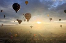 Hot Air Balloon Flight in TEOTIHUACÁN COFFE BREAK + BREAKFAST