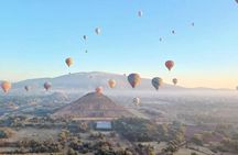 Hot Air Balloon Flight in TEOTIHUACÁN COFFE BREAK + BREAKFAST
