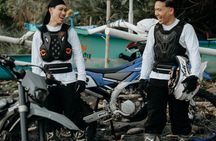 Dirtbike experience on Bali's black sand beaches & green forests