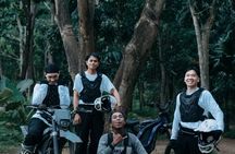 Dirtbike experience on Bali's black sand beaches & green forests