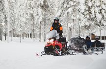 Arctic Circle Snowmobile Safari for Beginners in Rovaniemi