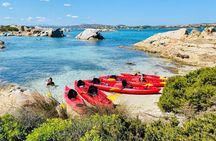 Kayak Tour to Maddalena and Caprera + Snorkeling and Typical Aperitif