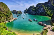 From Hanoi: Halong Bay 1 Day Cruise with Kayak & Titop Island