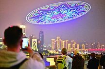 Chongqing Night Walking Tour and Two Rivers Night Cruise Eng Esp