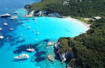 Paxos and Antipaxos Day Cruise with Blue Caves Exploration
