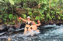 Arenal Volcano Hidden Hot River and Waterfalls Premium Tour