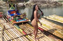 Lethe Bamboo River Rafting Tour Montego Bay Jamaica from Negril