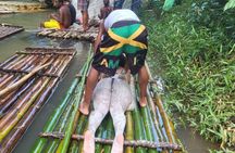 Lethe Bamboo River Rafting Tour Montego Bay Jamaica from Negril
