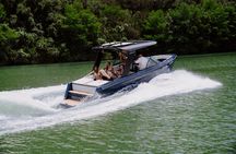 25ft Private Fully Electric Boat Charter on South Lake Tahoe