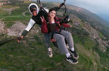 Marrakech : Paragliding over Agafay & Atlas mountains