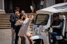 Tour in Tuk Tuk in Bergamo, Upper Town and the ancient Venetian walls