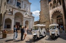 Tour in Tuk Tuk in Bergamo, Upper Town and the ancient Venetian walls