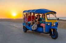 Sunset Gozo Tuk-Tuk Chauffeured Tour Including Comino Cruise