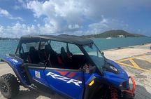 Tropical Trek: 4 Hour Self Guided UTV/SxS Adventure of St Thomas