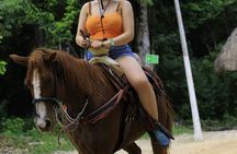 Free horse Adventure all-in-one ATV and Zip lines and Horse Cancun