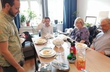The best Hungarian dinner w/ locals in their home w/ car transfer