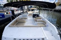 ALL INCLUSIVE Miami private boat trip with USGC license captain