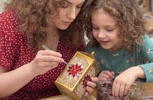 Moroccan Glass Mosaic Lamp Workshop with Tea and Pastries