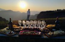 Golden Sunset: Valle Nevado at Sunset