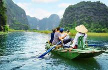 From Ha Noi: Ninh Binh Hoa Lu Tam Coc or Trang An Mua Cave