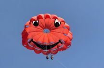 Parasailing about the Dunes of Maspalomas