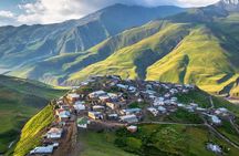 Baku to Khinaliq Village & Candy Cane Mountains Guided Day Trip