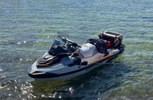 Jetski fishing on Seadoo Fish pro trophys off San Pedro