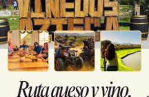 Route art, cheese and wine.