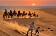 Agadir Desert: Dinner Show with Quad Bike and Sunset Camel Ride
