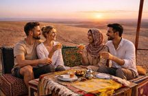 Marrakech:Sunset Agafay Desert:Camel ride and Dinner, Fireshow