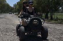Teotihuacan by quad bike with Guide and shot morning and afternoon