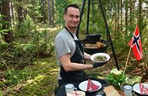Oslo Nordic Food Tour: Camp Fire, Local Chef & Forest Feast