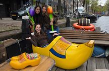 Amsterdam Clog Boat! Holland in a boat experience! Don't miss it!