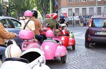 Vespa Sidecar Tour with Pickup from Hotel and Dropoff 90 minutes