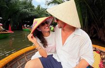 Explore Hoi An Ancient Town and Coconut Forest by Basket Boat