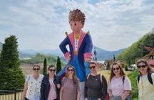 Nami Island, Railbike & Morning Calm Private Tour from Seoul