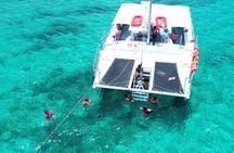 Catamaran Luminous Lagoon and Jet Car with Lunch and Fire Show