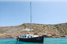 Charter in Llaut by the Bay of Palma de Mallorca